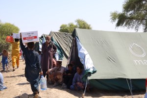 Pakistan Floods Tents and Food Distribution 2022