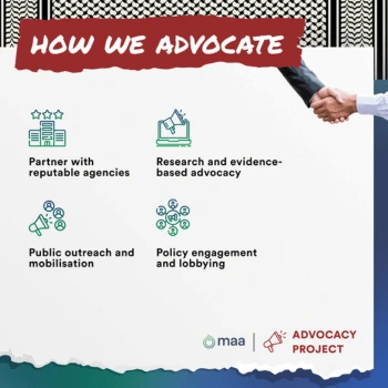 How we advocate